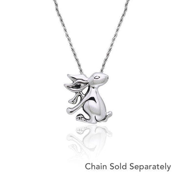 Rabbit or Hare Sterling Silver Pendant TPD2995 - Jewelry